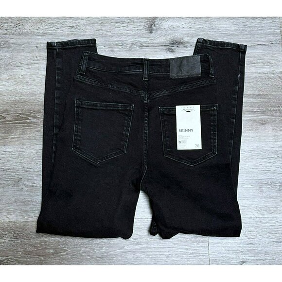 NWT Ted Baker London Skinny Washed Black Jean Size 26 - Picture 3 of 14